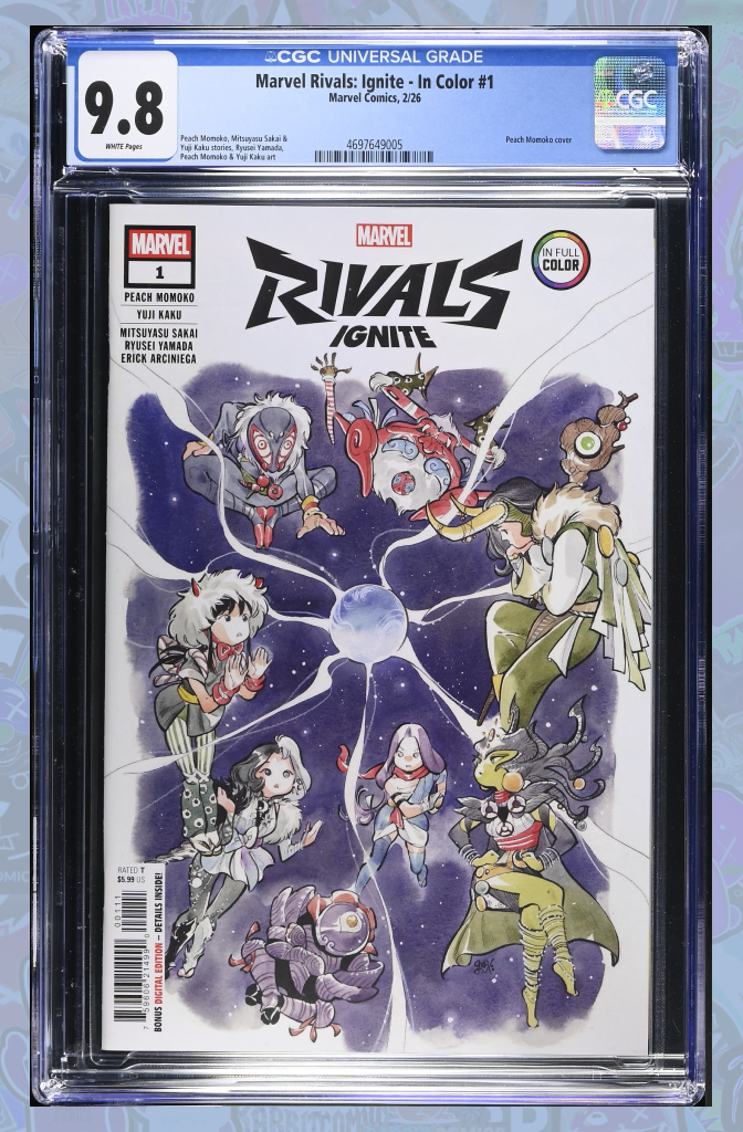 Marvel Rivals: Ignite  In Color #1 | Peach Momoko | CGC 9.8