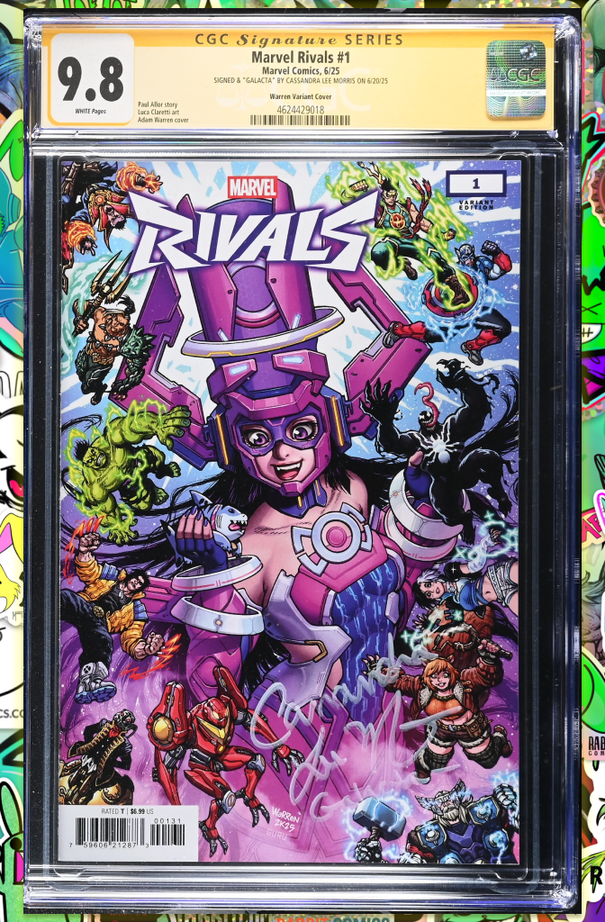Marvel Rivals #1 | Adam Warren Variant | Signed by Casandra Lee Morris | CGC SS 9.8