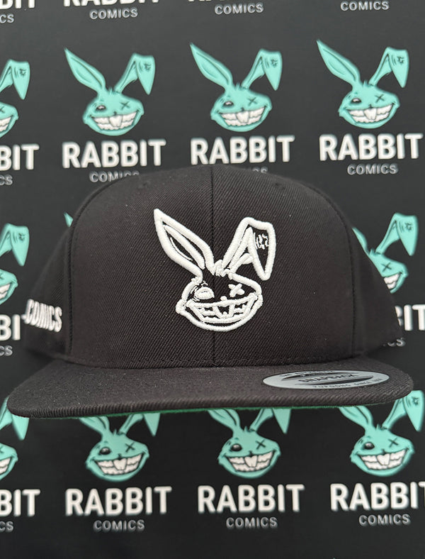 Rabbit Comics Puff Stitch Snap Back Hat