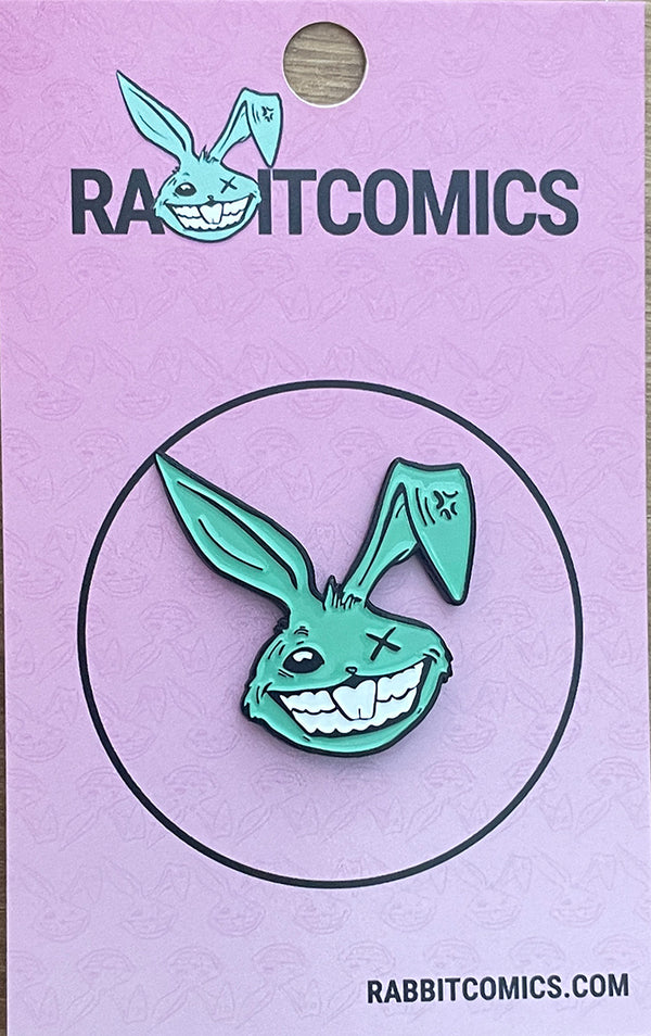 Rabbit Comics Enamel Pin