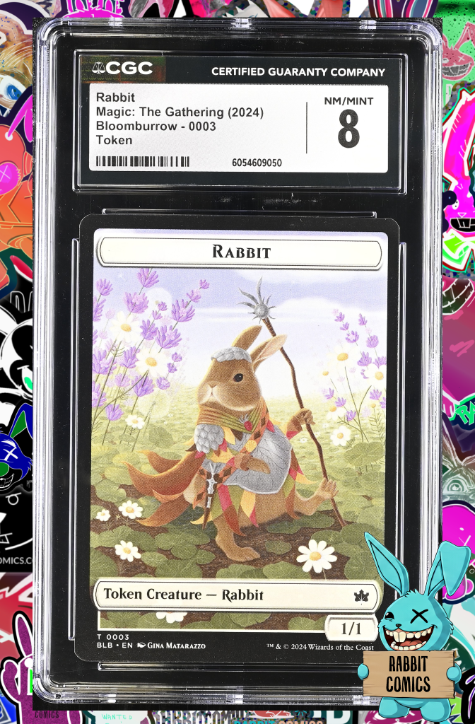 MTG: Rabbit |  Boomburrow Token 0003 | CGC 8.5