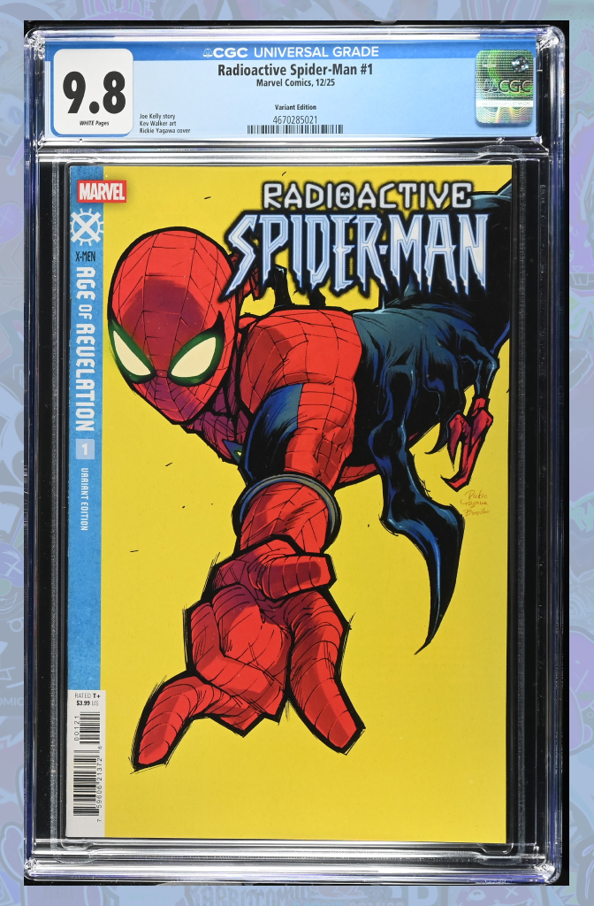 Radioactive Spider-Man #1 Rickie Yagawa Spider-Man Variant | CGC 9.8