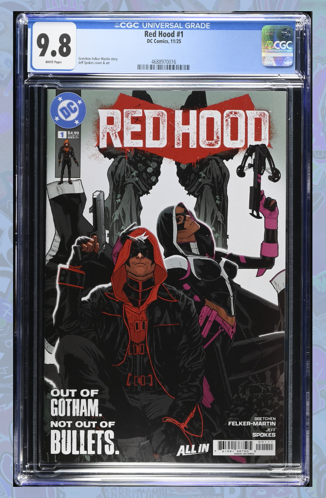 Red Hood #1 | Jeff Spokes Cover A  | CGC 9.8