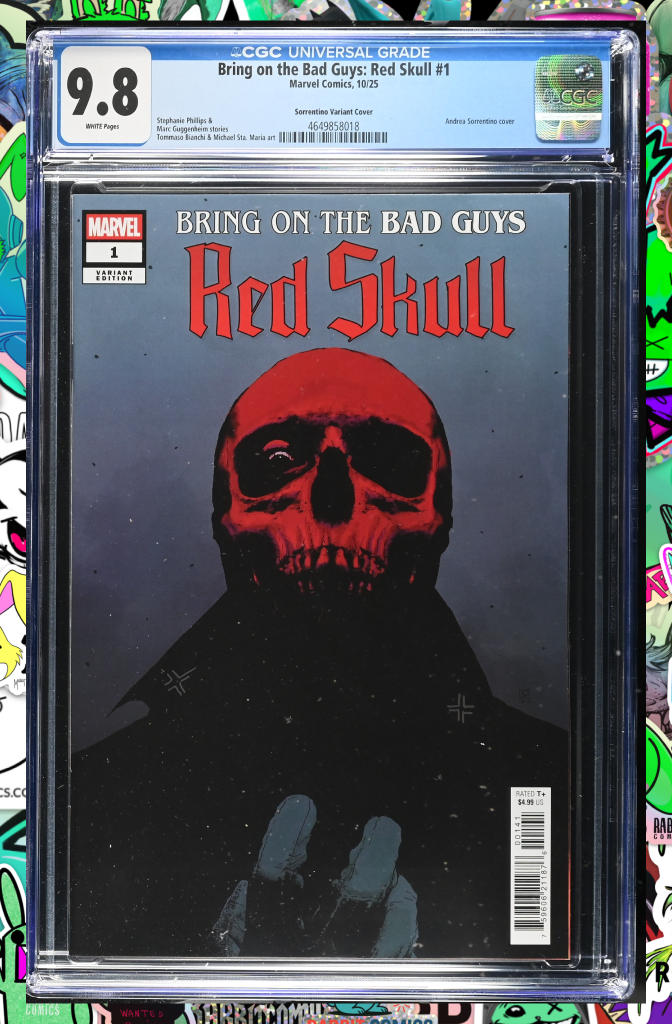 Bring On The Bad Guys: Red Skull #1 Andrea Sorrentino Variant | CGC 9.8