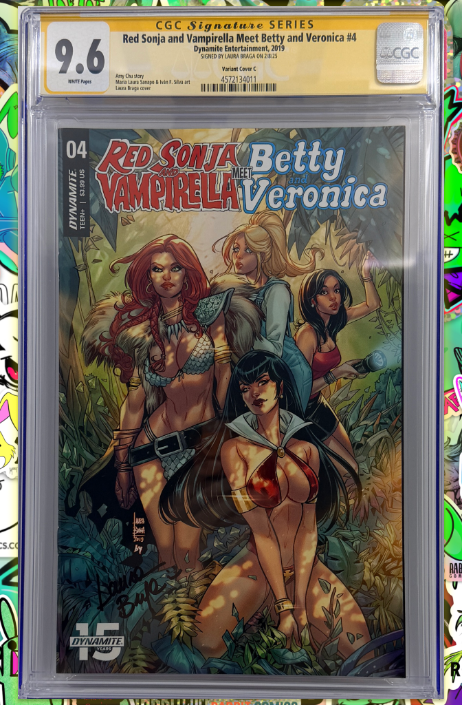 Red Sonja and Vampirella meet Betty and Veronica #4 | CGC SS 9.6