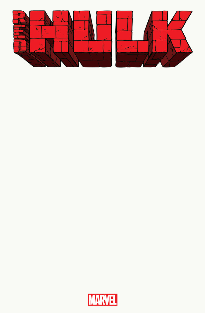 RED HULK #1 [DOOM] | BLANK COVER VARIANT