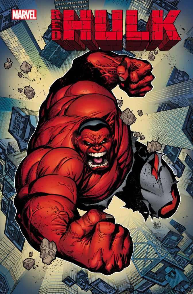 RED HULK #1 [DOOM] | ADAM KUBERT FOIL VARIANT