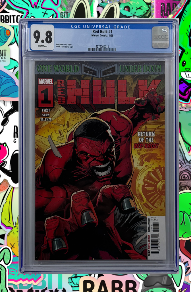 RED HULK #1 [DOOM] | MAIN COVER | CGC 9.8