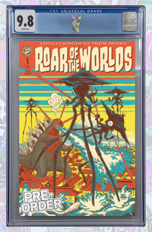 Godzilla's Monsterpiece Theatre Presents: Roar of the Worlds Cover A (Scioli) | CGC 9.8 | PREORDER