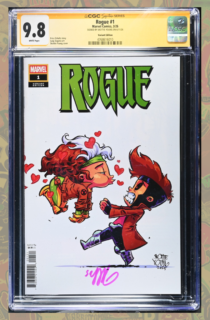 Rogue #1 Skottie Young Variant | SIGNED BY SKOTTIE YOUNG | CGC SS 9.8