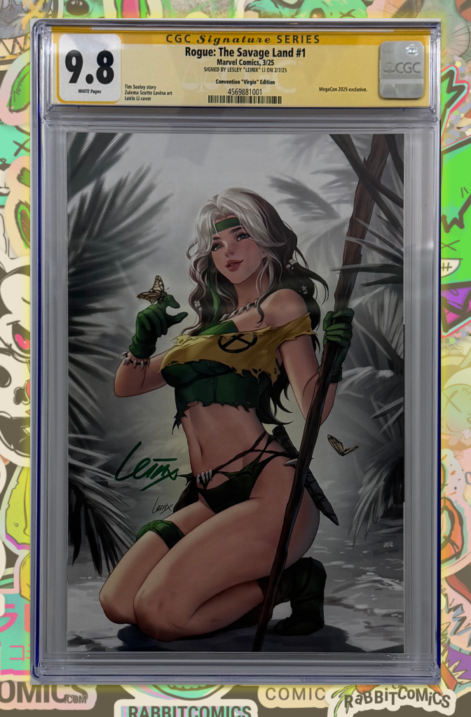 ROGUE: THE SAVAGE LAND #1 | LEIRIX MEGACON VIRGIN VARIANT | CGC SS 9.8