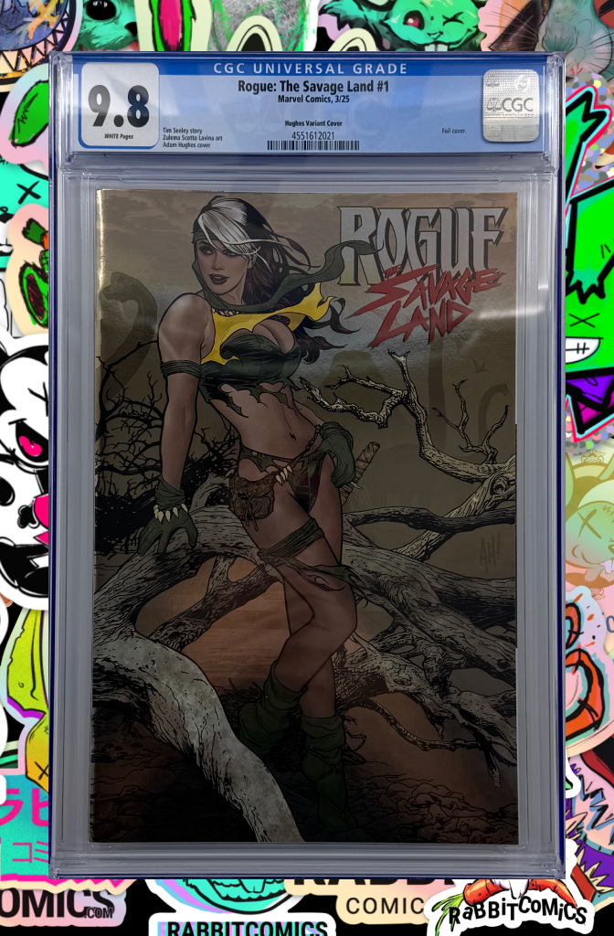 ROGUE: THE SAVAGE LAND #1 | ADAM HUGHES FOIL VARIANT | CGC 9.8
