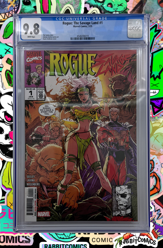 ROGUE: THE SAVAGE LAND #1 | MAIN COVER | CGC 9.8
