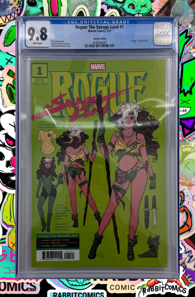 ROGUE: THE SAVAGE LAND #1 | RUSSELL DAUTERMAN VARIANT | CGC 9.8