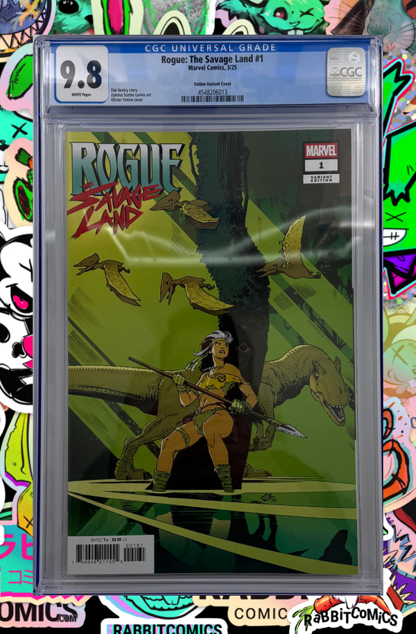 ROGUE: THE SAVAGE LAND #1 | OLIVIER VATINE VARIANT | CGC 9.8