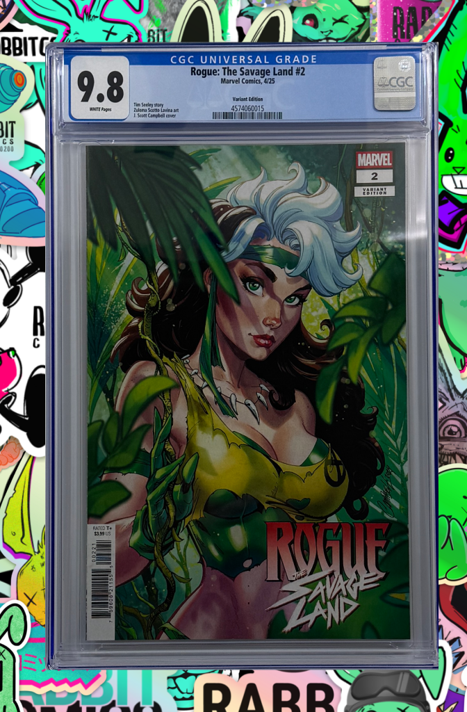Rogue: The Savage Land #2 | J. Scott Campbell Variant | CGC 9.8 ...