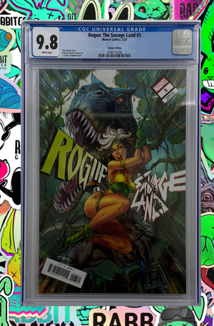 Rogue: The Savage Land #3 | J. Scott Campbell Variant | CGC 9.8