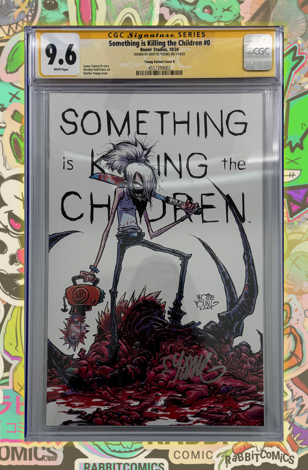 Something is Killing the Children #0 | Skottie Young Variant B | CGC SS 9.6