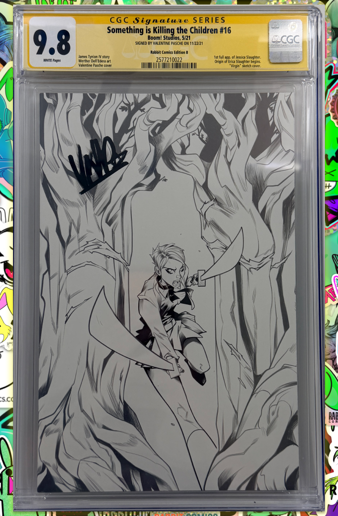 Something is Killing the Children #16 | Valentine Pasche Black White Variant | CGC SS 9.8