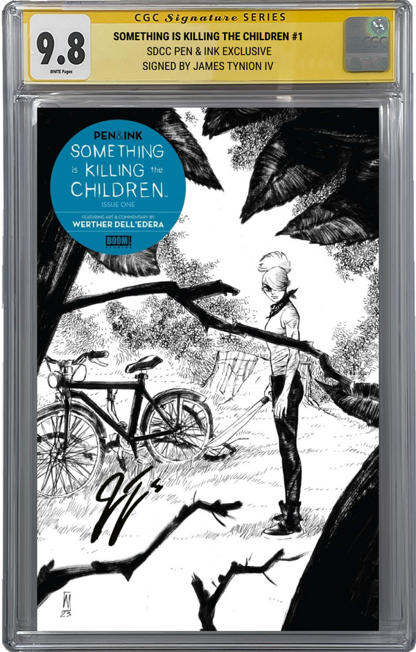 Something is Killing the Children #1 | Pen and Ink Werther Dell'Edera SDCC Exclusive | CGC SS 9.8