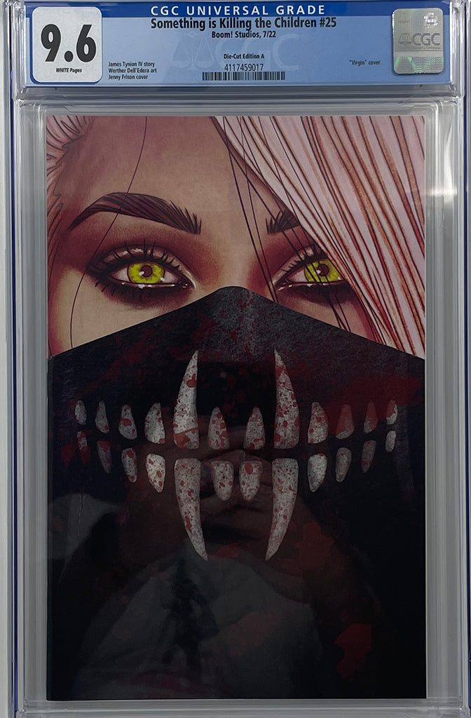 SOMETHING IS KILLING THE CHILDREN #25 | DIE CUT MASK VARIANT | CGC 9.6