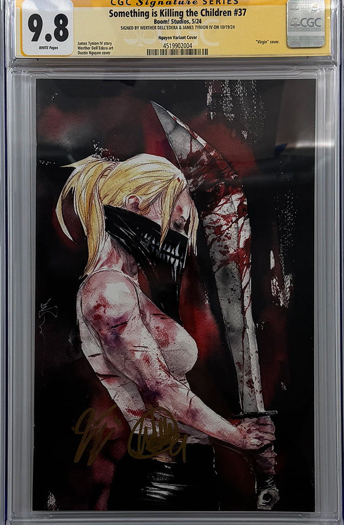 Something is Killing the Children #37 | Nguyen Variant | 2x Signed | CGC SS 9.8