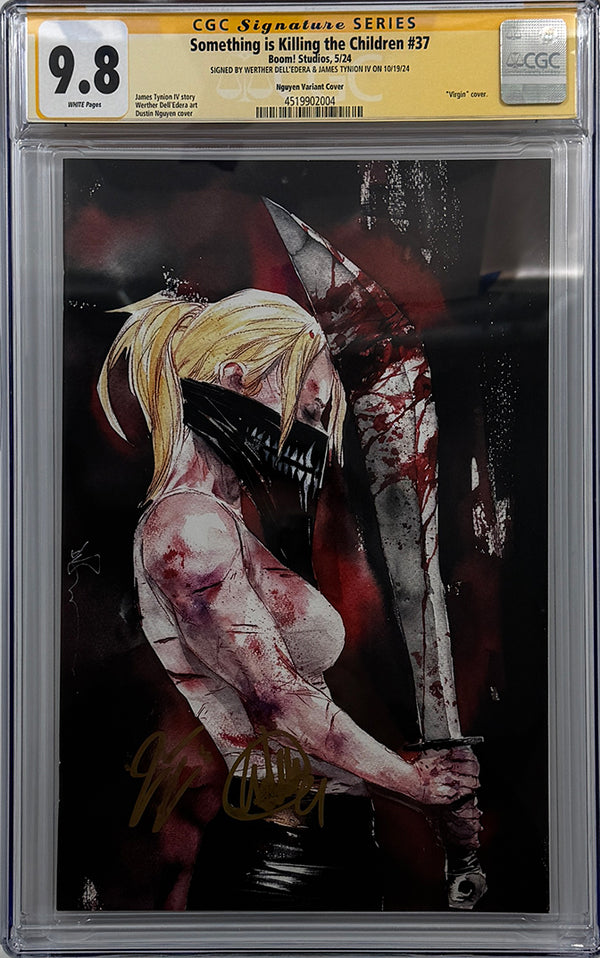 Something is Killing the Children #37 | Nguyen Variant | 2x Signed | CGC SS 9.8