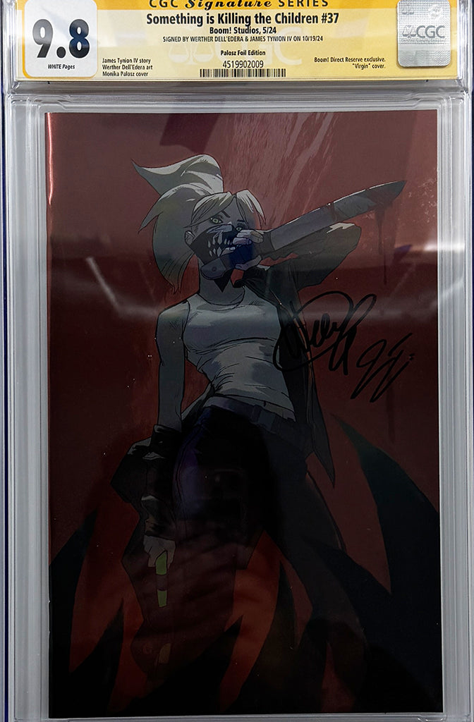 Something is Killing the Children #37 | Palosz Foil Variant | 2x Signed | CGC SS 9.8