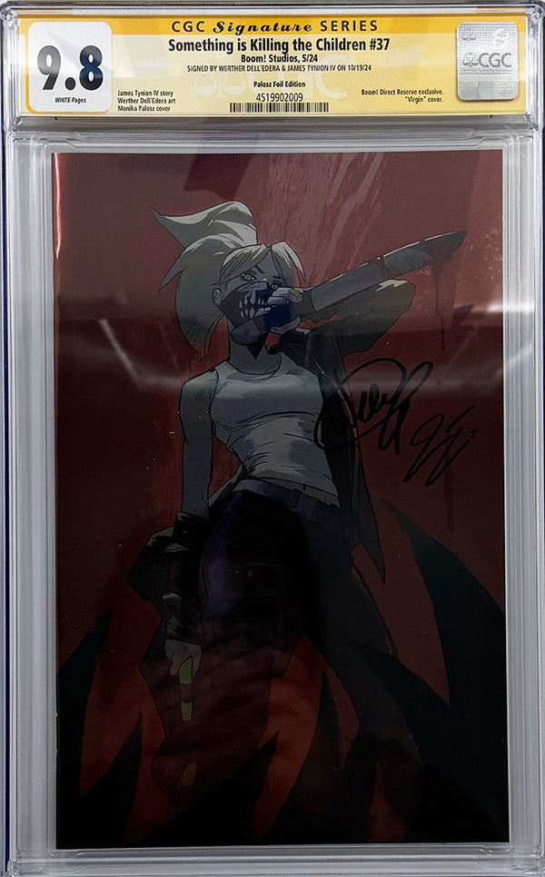 Something is Killing the Children #37 | Palosz Foil Variant | 2x Signed | CGC SS 9.8