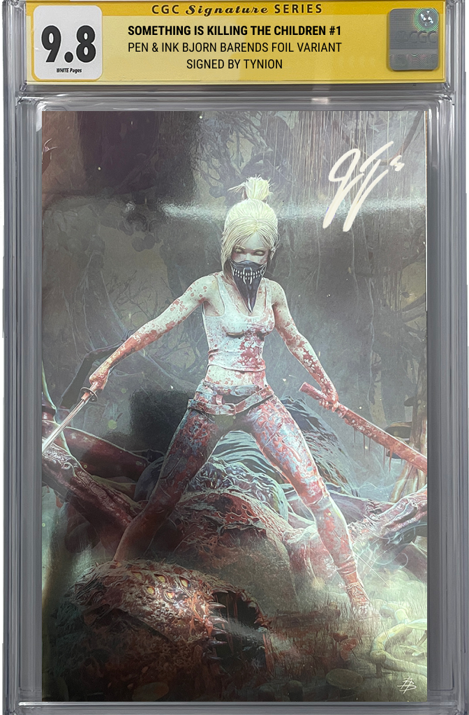 Something Is Killing The Children #1 | Pen & Ink Bjorn Barends Foil Variant | CGC SS 9.8