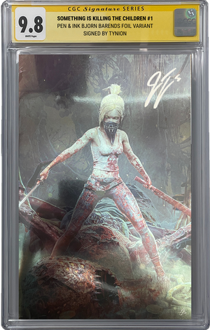 Something Is Killing The Children #1 | Pen & Ink Bjorn Barends Foil Variant | CGC SS 9.8