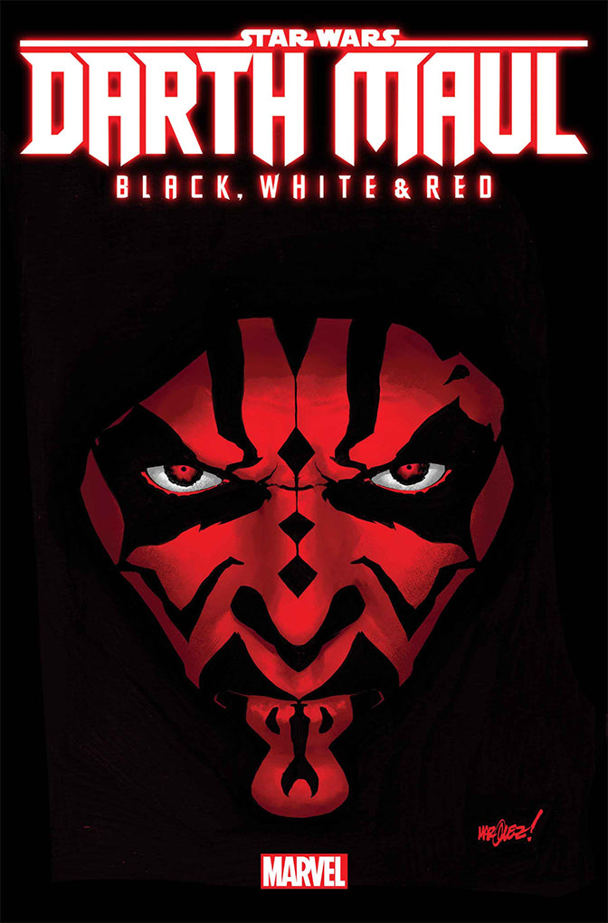 STAR WARS: DARTH MAUL - BLACK, WHITE & RED #1 | 1:25 RATIO VARIANT