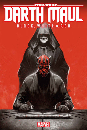 STAR WARS: DARTH MAUL - BLACK, WHITE & RED #1 | BEN HARVEY VARIANT