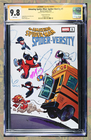 Amazing Spider-Man Spider-Veristy | Skottie Young Variant | CGC SS 9.8