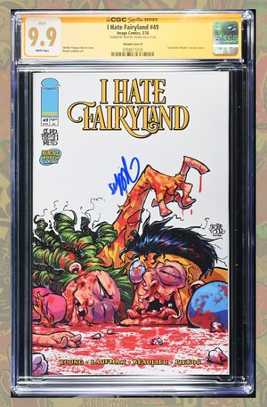 I Hate Fairyland #49 Cover D Skottie Young Invincible Team Up Variant | CGC SS 9.9