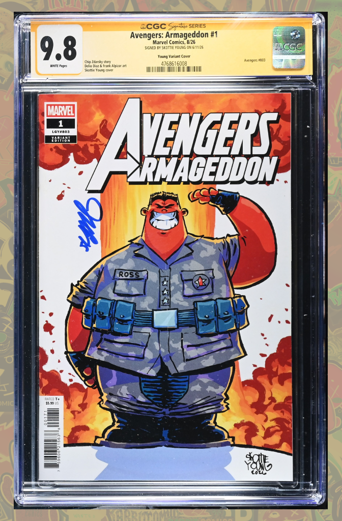 Avengers: Armageddon #1 Skottie Young Variant | CGC SS 9.8