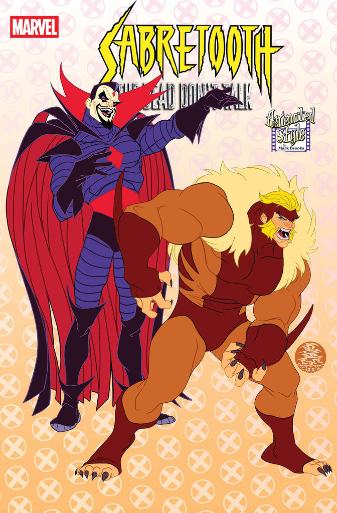 SABRETOOTH: THE DEAD DON'T TALK #3 | MARK BROOKS ANIMATED-STYLE VARIANT