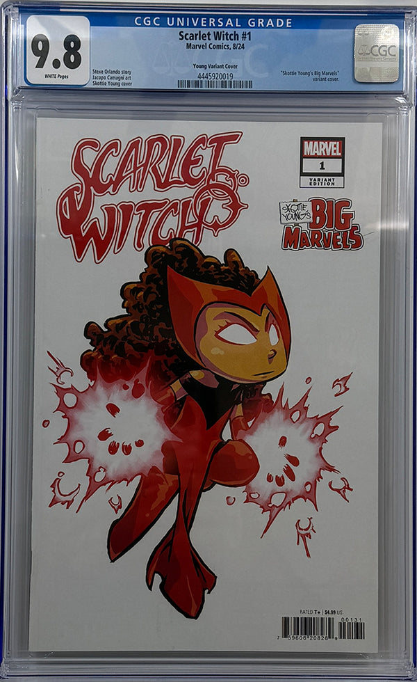 SCARLET WITCH #1 | SKOTTIE YOUNG'S BIG MARVEL VARIANT | CGC 9.8