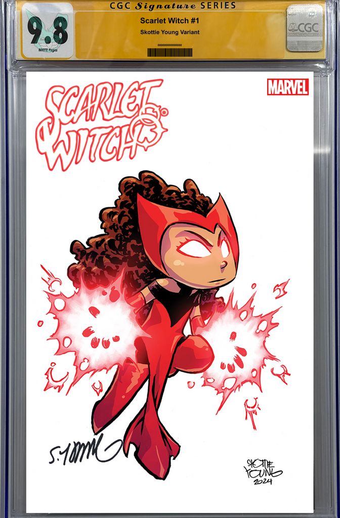 Scarlet Witch #1 | Young Variant | Signed by Skottie Young | CGC SS 9.6+