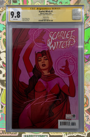 Scarlet Witch #1 | Jenny Frison Variant  | CGC SS 9.8