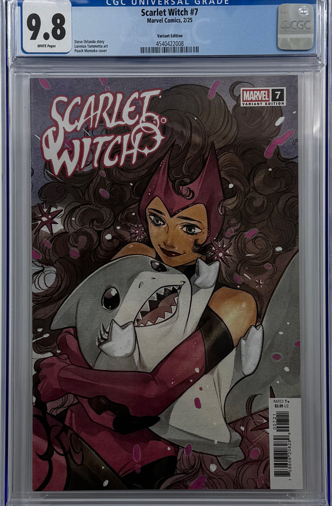SCARLET WITCH #7 | PEACH MOMOKO VARIANT | CGC 9.8