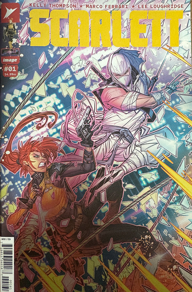 SCARLETT #1 (OF 5) | CVR F INC JONBOY MEYERS 1:100 FOIL RATIO VARIANT