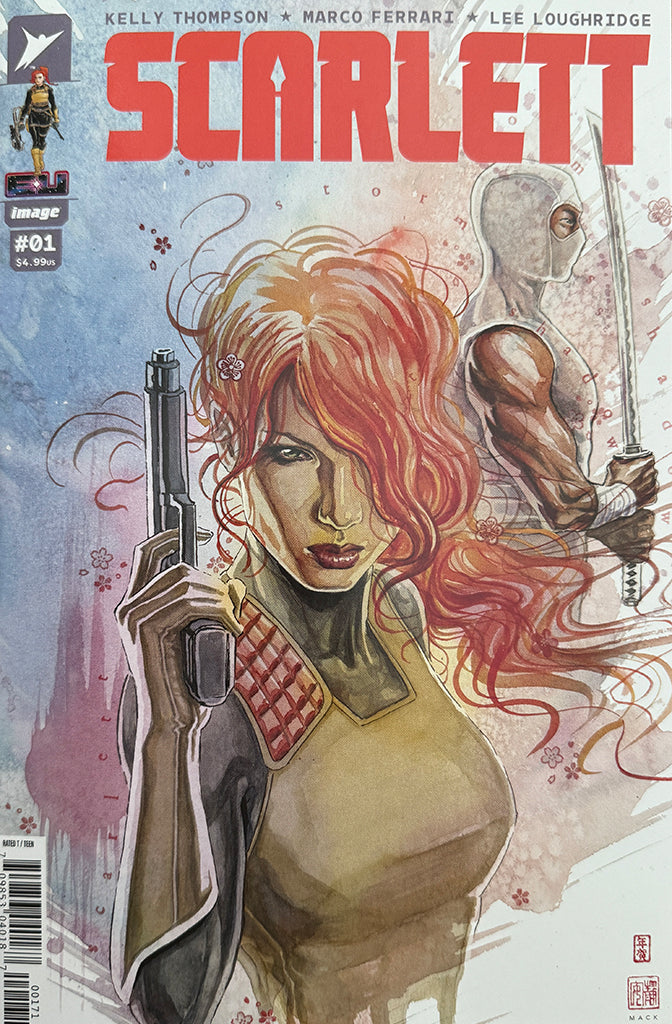 SCARLETT #1 (OF 5) | CVR G INC  DAVID MACK 1:250 RATIO VARIANT