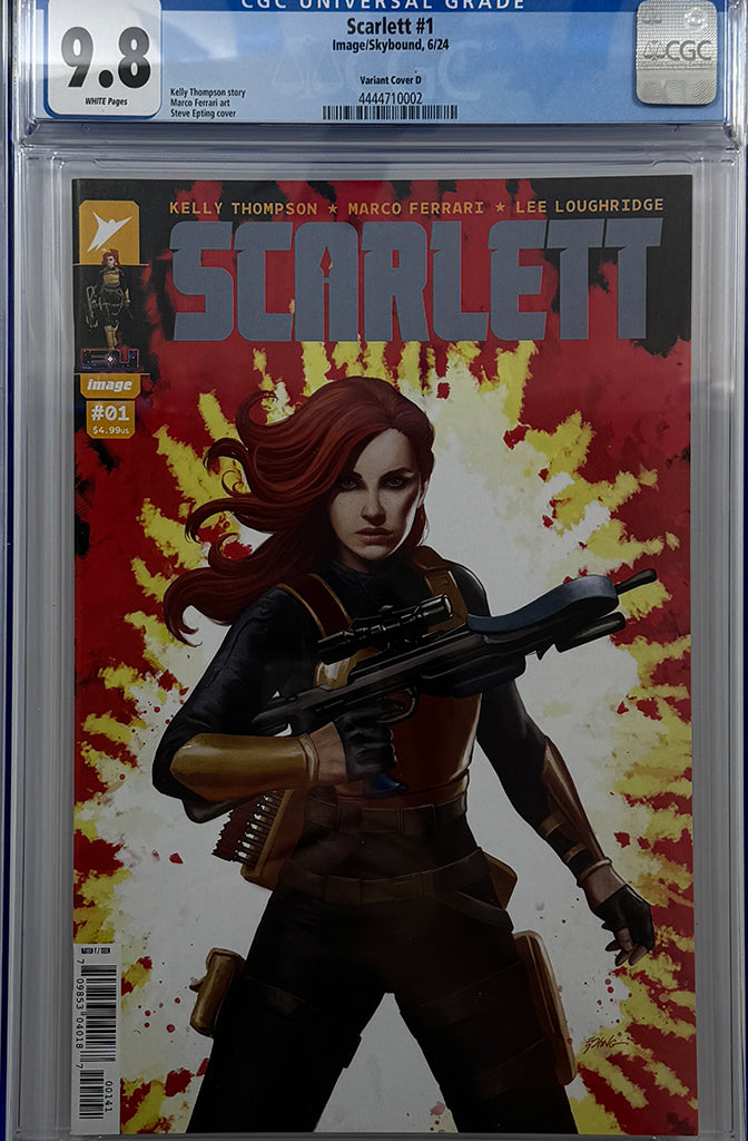SCARLETT #1 (OF 5) | CVR D INC 1:25 STEVE EPTING 1:25 RATIO VARIANT | CGC 9.8