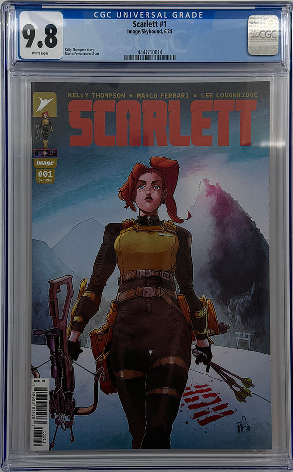 SCARLETT #1 (OF 5) | CVR A MARCO FERRARI | CGC 9.8