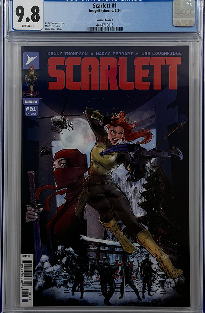 SCARLETT #1 (OF 5) | CVR B JOËLLE JONES VARIANT | CGC 9.8