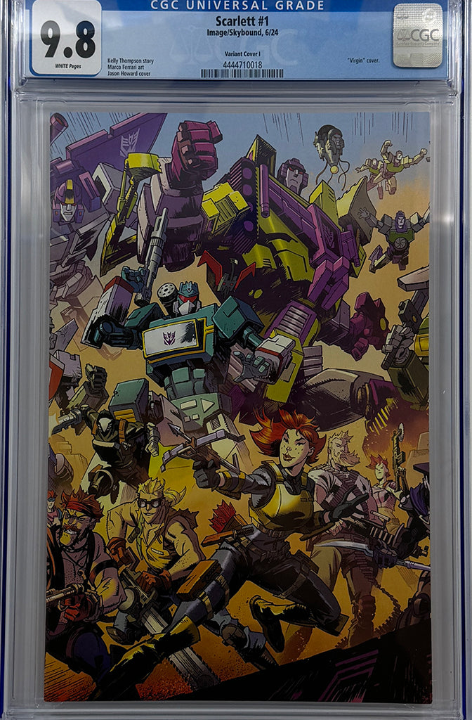 SCARLETT #1 (OF 5) | CVR I JASON HOWARD CONNECTING EU ANNIVERSARY VARIANT | CGC 9.8