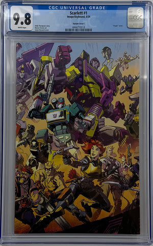 SCARLETT #1 (OF 5) | CVR I JASON HOWARD CONNECTING EU ANNIVERSARY VARIANT | CGC 9.8