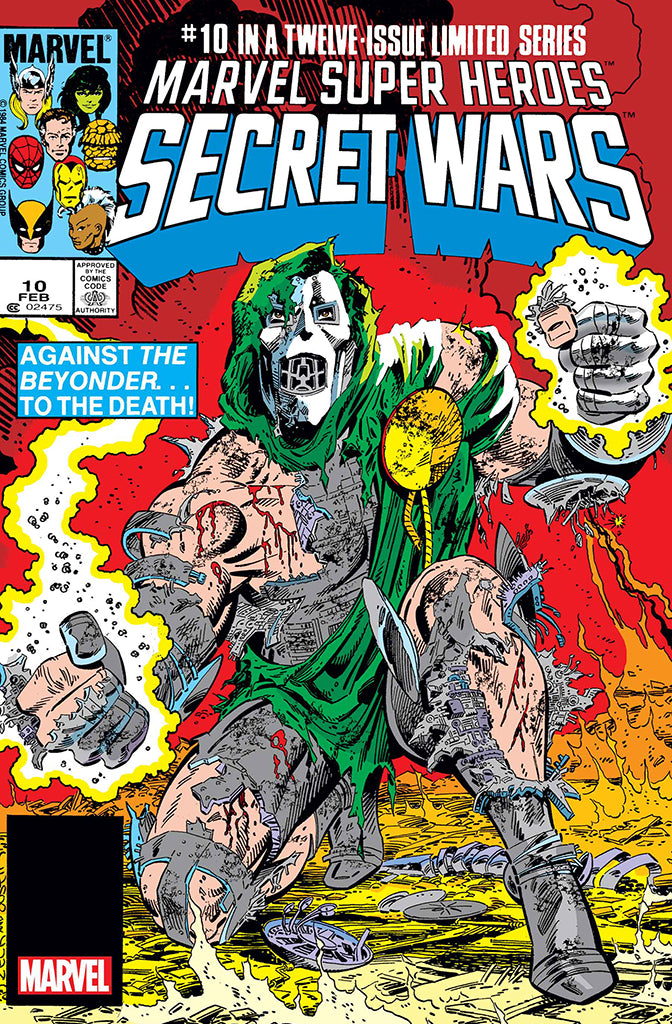 MARVEL SUPER HEROES SECRET WARS #10 | FACSIMILE EDITION FOIL VARIANT