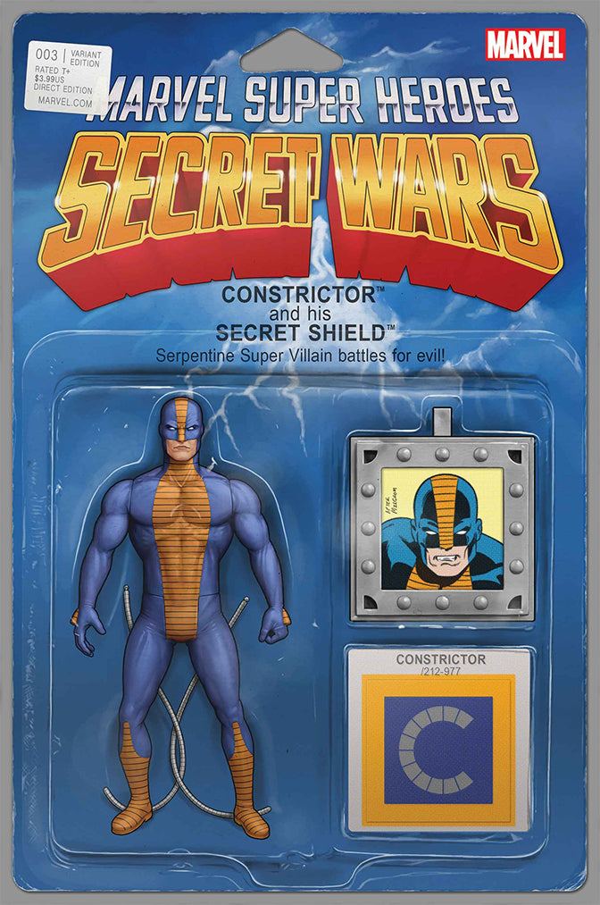 MARVEL SUPER HEROES SECRET WARS: BATTLEWORLD #3 | JOHN TYLER CHRISTOPHER ACTION FIGURE VARIANT